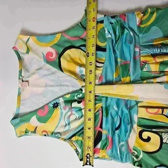 Isle West Coast Pop Art Experimental Women's Large Dress - Picture 8 of 9